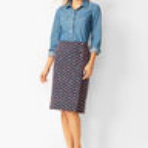 Talbots Boucle Wrap Skirt - Size 12